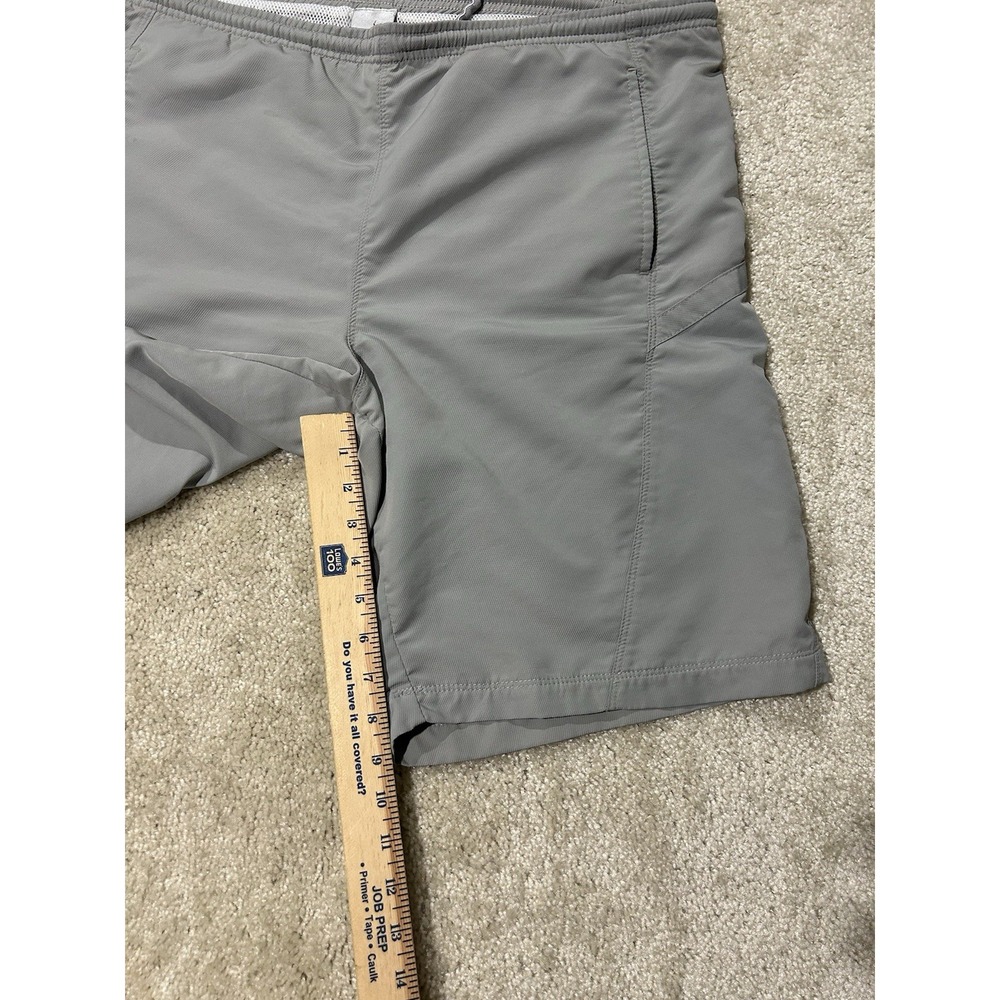 Vintage Nike Board Shorts Mens Large Gray Silver Tag Spell Out Logo - Picture 9 of 9